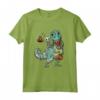 Camicie di Halloween per Ragazzi Bambini - Divertente Maglietta Dinosaur T rex Mummia Zucca - Ideale come Regalo di Halloween