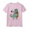 Camicie di Halloween per Ragazzi Bambini - Divertente Maglietta Dinosaur T rex Mummia Zucca - Ideale come Regalo di Halloween