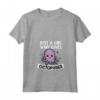 Donna Just A Girl Who Loves Octopuses - Maglietta Calamaro Costume Polipo - Regalo Compleanno Natale