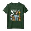 Bambino 3 Compleanno Bambini & Zoo - Regalo Di 3 Anni Maglietta - Idea Regalo Compleanno Bambino Zoo