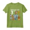 Bambino 3 Compleanno Bambini & Zoo - Regalo Di 3 Anni Maglietta - Idea Regalo Compleanno Bambino Zoo