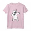 Cuccioli di Bull Terrier con amore Bulldog Maglietta - Fantastico Design per Amanti dei Cani - Regalo Divertente per Proprietari di Bull Terrier