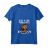 Donna Just A Girl Who Loves Monkeys - Costume Da Scimmia Maglietta con Collo a V - Regalo Compleanno o Natale