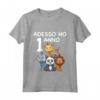 Bambino 1 Compleanno Bambini & Zoo - T-shirt Regalo Di 1 Anno per Bambini Amanti degli Animali