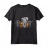 Elefante Leone Animali Leopardo Rinoceronte - Fantastico Motivo Animalier - Maglietta per Bambini Amanti degli Animali