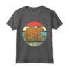 HapTiger degli animali Maglietta - Design Capybara per Amanti della Natura - Regalo Ideale per gli Appassionati degli Animali