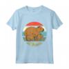 HapTiger degli animali Maglietta - Design Capybara per Amanti della Natura - Regalo Ideale per gli Appassionati degli Animali