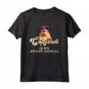 Capybara è il mio spirito animale - Retro Roditore Maglietta con Foto Colorata - Design Unico per Amanti degli Animali