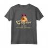Capybara è il mio spirito animale - Retro Roditore Maglietta con Foto Colorata - Design Unico per Amanti degli Animali