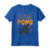 King Pong - Funny Gorilla Table Tennis Champion Gift Maglietta - Ideale per Amanti degli Animali e Giocatori di Ping Pong