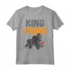 King Pong - Funny Gorilla Table Tennis Champion Gift Maglietta - Ideale per Amanti degli Animali e Giocatori di Ping Pong