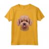 Faccia di Cane Barboncino Toy Crema Maglietta - Design Unico per Amanti degli Animali - Ideale come Regalo
