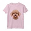 Faccia di Cane Barboncino Toy Crema Maglietta - Design Unico per Amanti degli Animali - Ideale come Regalo
