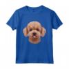Faccia di Cane Barboncino Toy Crema Maglietta - Design Unico per Amanti degli Animali - Ideale come Regalo