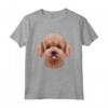 Faccia di Cane Barboncino Toy Crema Maglietta - Design Unico per Amanti degli Animali - Ideale come Regalo