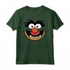 HapTiger The Muppets Animal Big Face Costume Maglietta - Officially Licensed Apparel for Fans - Unique Costume Party T-shirt