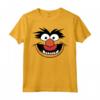 HapTiger The Muppets Animal Big Face Costume Maglietta - Officially Licensed Apparel for Fans - Unique Costume Party T-shirt
