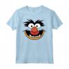 HapTiger The Muppets Animal Big Face Costume Maglietta - Officially Licensed Apparel for Fans - Unique Costume Party T-shirt