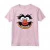 HapTiger The Muppets Animal Big Face Costume Maglietta - Officially Licensed Apparel for Fans - Unique Costume Party T-shirt