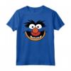 HapTiger The Muppets Animal Big Face Costume Maglietta - Officially Licensed Apparel for Fans - Unique Costume Party T-shirt