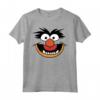 HapTiger The Muppets Animal Big Face Costume Maglietta - Officially Licensed Apparel for Fans - Unique Costume Party T-shirt