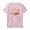 Maglietta Just A Girl Who Loves Sloths - Regalo Bradipo Divertente per Compleanni o Natale - Ideale per Amanti degli Animali