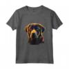 HapTiger Maglietta Labrador Retriever Lab Lover Splash Graffiti Art - Ideale per Amanti dei Cani Labrador / Retriever