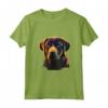 HapTiger Maglietta Labrador Retriever Lab Lover Splash Graffiti Art - Ideale per Amanti dei Cani Labrador / Retriever