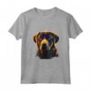 HapTiger Maglietta Labrador Retriever Lab Lover Splash Graffiti Art - Ideale per Amanti dei Cani Labrador / Retriever