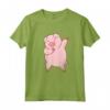 Dabbing Pig Cute Pigs Farmer - Maglietta Maiale Carino per Bambini e Amanti degli Animali - Regalo Divertente per Contadini