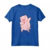 Dabbing Pig Cute Pigs Farmer - Maglietta Maiale Carino per Bambini e Amanti degli Animali - Regalo Divertente per Contadini