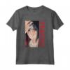 HapTiger Shippuden Itachi Blocco e Nome Maglietta - Ufficiale Naruto Hokage Villaggio - Acquista online T-shirt anime