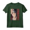 HapTiger Shippuden Itachi Blocco e Nome Maglietta - Ufficiale Naruto Hokage Villaggio - Acquista online T-shirt anime