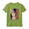 HapTiger Shippuden Itachi Blocco e Nome Maglietta - Ufficiale Naruto Hokage Villaggio - Acquista online T-shirt anime