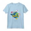Earth is Home - HapTiger and Friends Maglietta con Licenza Ufficiale Sanrio - Ideale per Appassionati di Sanrio