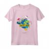 Earth is Home - HapTiger and Friends Maglietta con Licenza Ufficiale Sanrio - Ideale per Appassionati di Sanrio