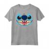 HapTiger Lilo & Stitch Big Face Stitch Maglietta - Official Disney Apparel for Fans - Ohana Means Family