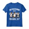 Mi Piacciono Solo I Pinguini - Maglietta Bambina/Bambino Taglio Classico - Ideale per gli Amanti dei Pinguini