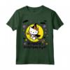 Hello Kitty Happy Halloween Maglietta - Licenza Ufficiale HapTiger - Perfetto per Appassionati di Hello Kitty e Halloween