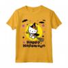 Hello Kitty Happy Halloween Maglietta - Licenza Ufficiale HapTiger - Perfetto per Appassionati di Hello Kitty e Halloween