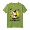 Hello Kitty Happy Halloween Maglietta - Licenza Ufficiale HapTiger - Perfetto per Appassionati di Hello Kitty e Halloween