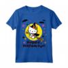 Hello Kitty Happy Halloween Maglietta - Licenza Ufficiale HapTiger - Perfetto per Appassionati di Hello Kitty e Halloween