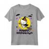Hello Kitty Happy Halloween Maglietta - Licenza Ufficiale HapTiger - Perfetto per Appassionati di Hello Kitty e Halloween
