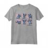 HapTiger Lilo & Stitch Boxed Up Stitch Poses Maglietta - Officially Licensed Disney Apparel - Ohana Quote T-shirt