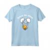 Gudetama Lasciami da solo - Maglietta con Licenza Ufficiale HapTiger - Ideale per Appassionati di Gudetama