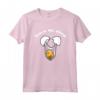 Gudetama Lasciami da solo - Maglietta con Licenza Ufficiale HapTiger - Ideale per Appassionati di Gudetama