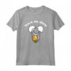 Gudetama Lasciami da solo - Maglietta con Licenza Ufficiale HapTiger - Ideale per Appassionati di Gudetama