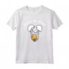 Gudetama Lasciami da solo - Maglietta con Licenza Ufficiale HapTiger - Ideale per Appassionati di Gudetama