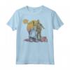 Star Wars R2-D2 And C-3PO Sunset Portrait Maglietta - Officially Licensed Apparel for Sci-Fi Fans