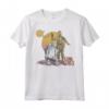 Star Wars R2-D2 And C-3PO Sunset Portrait Maglietta - Officially Licensed Apparel for Sci-Fi Fans